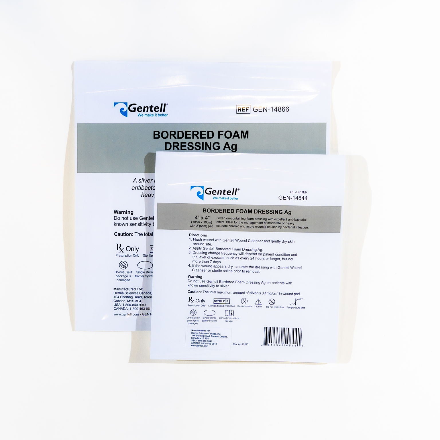 Bordered Foam Dressing Ag (Silver) Bordered Foam Dressing Ag (Silver)