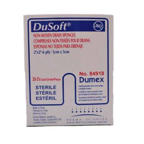 Dusoft Nonwoven Sponges - Sterile