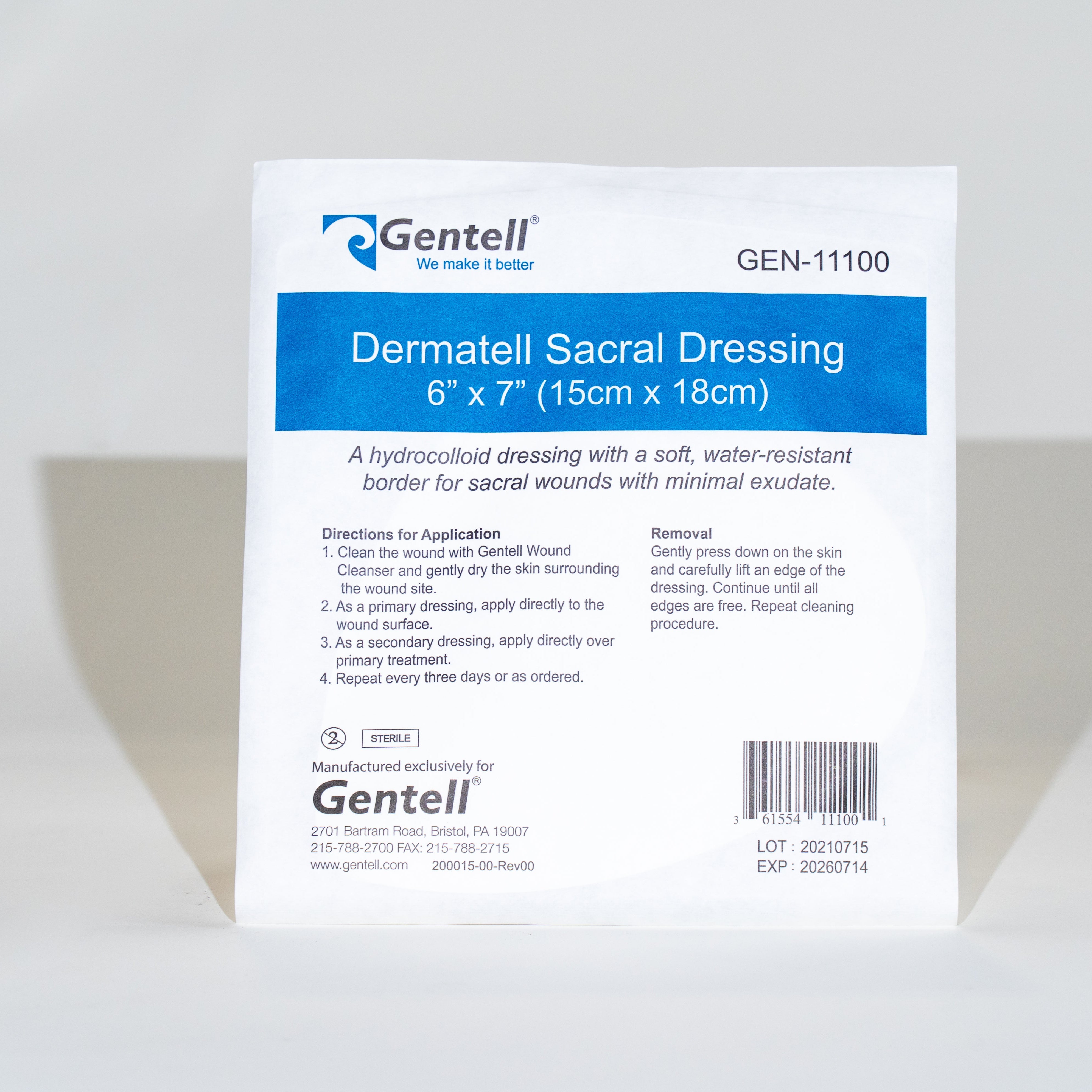 Dermatell™ Curativos Hidrocoloides para Feridas