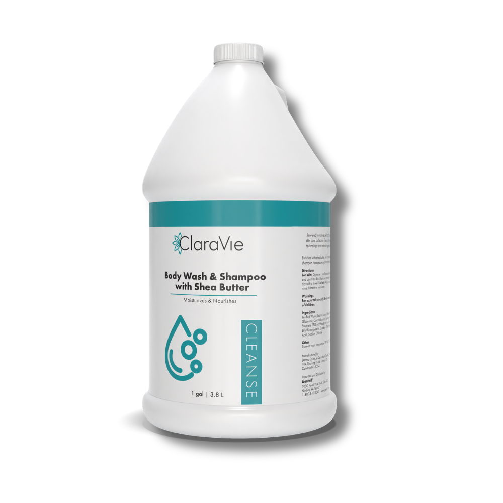 ClaraVie Body Wash & Shampoo with Shea Butter