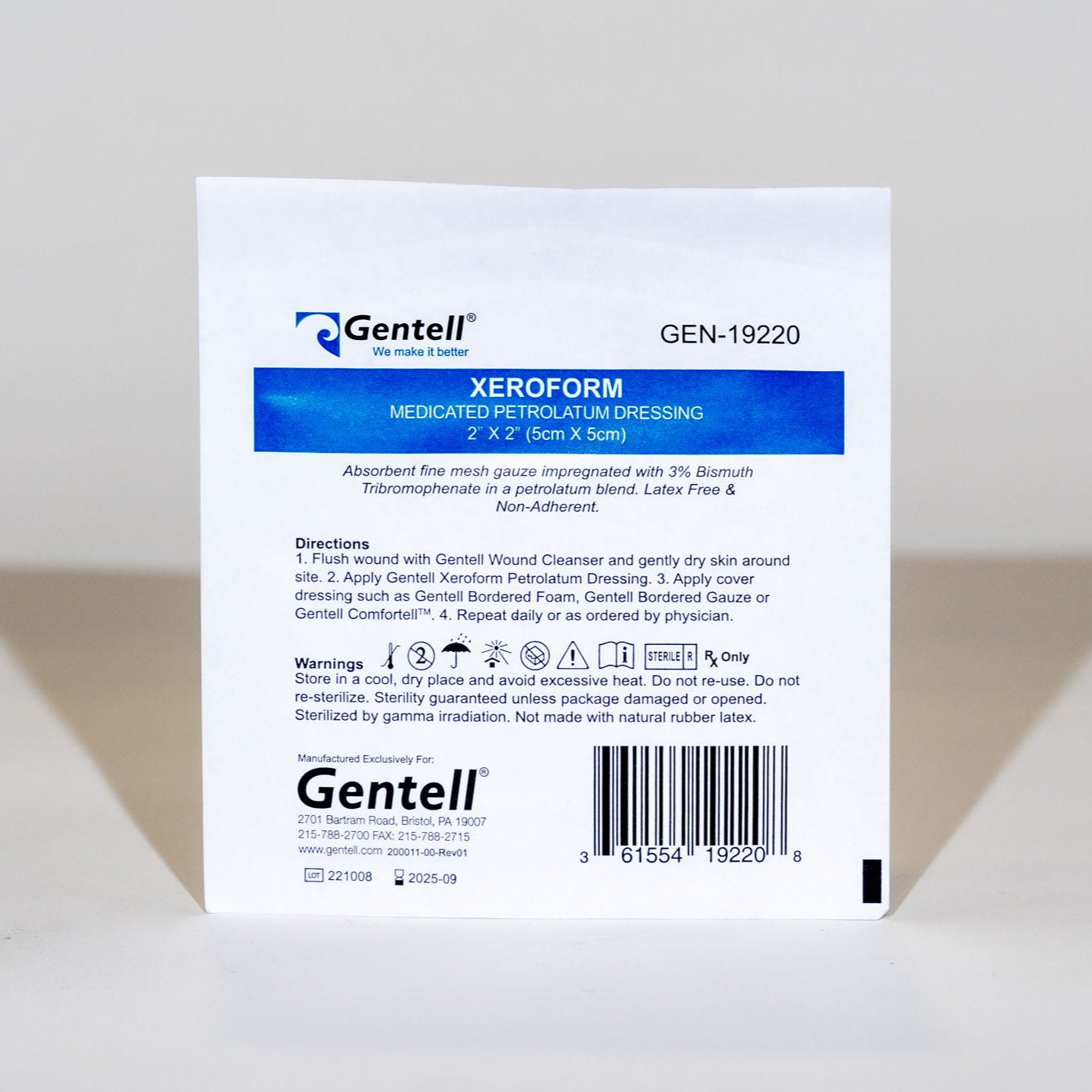 XeroForm Medicated Petrolatum Dressing XeroForm Medicated Petrolatum Dressing