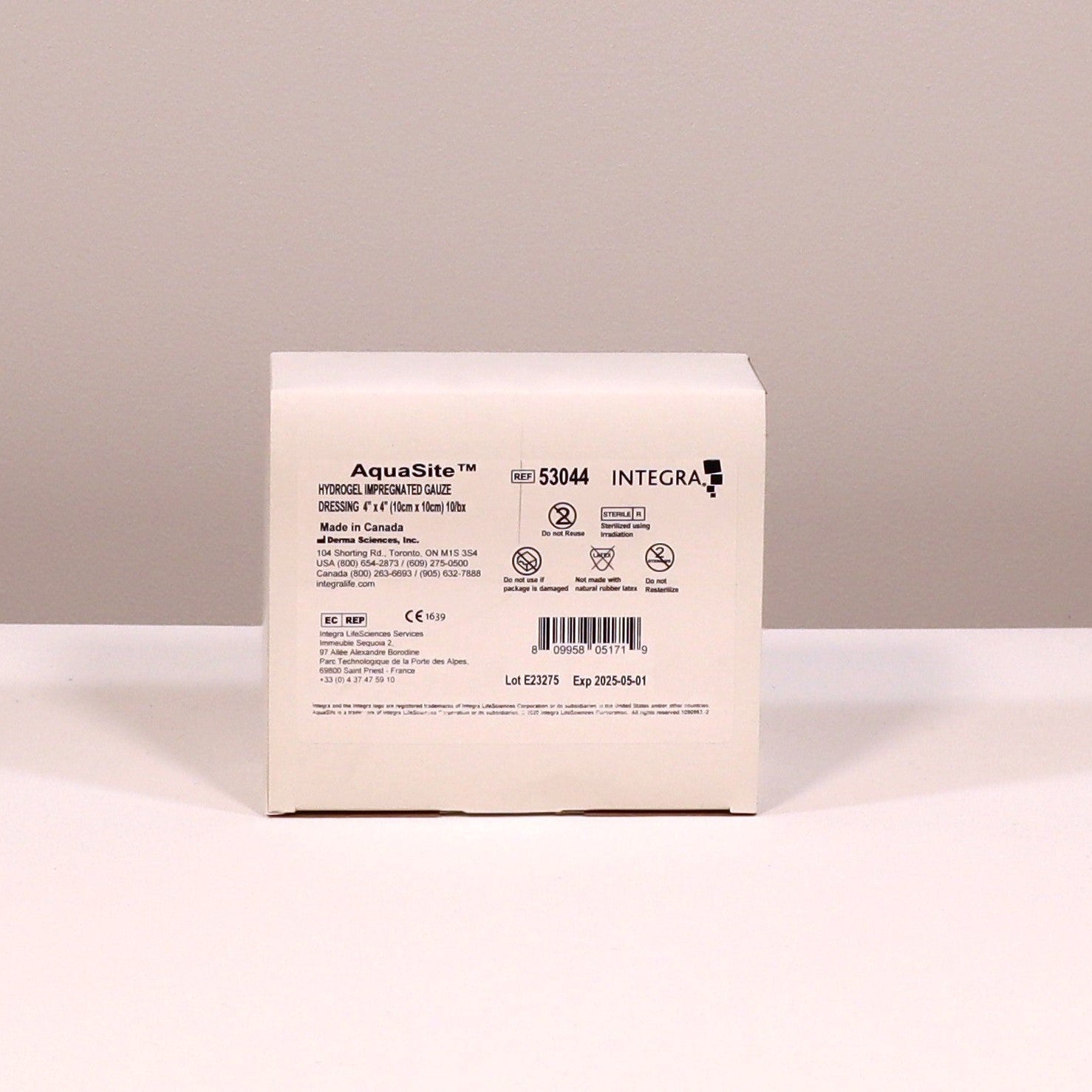 Gaze Impregnada com Hidrogel Aquasite
