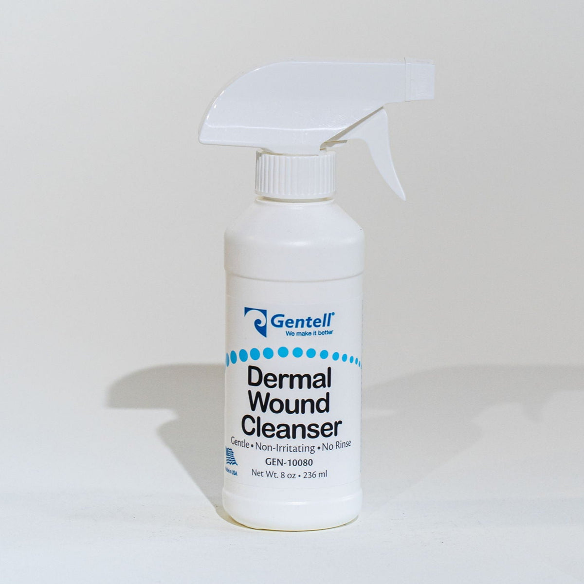 Derma Cleaner Dermal Wound Cleanser Spray Bottle