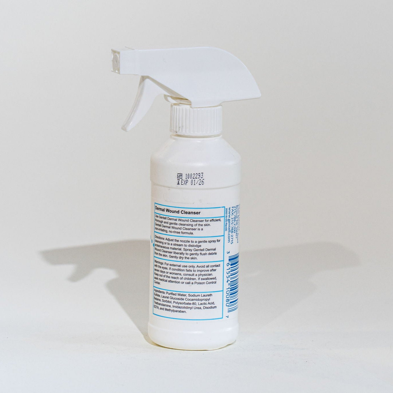 Dermale Wondreiniger Sprayfles