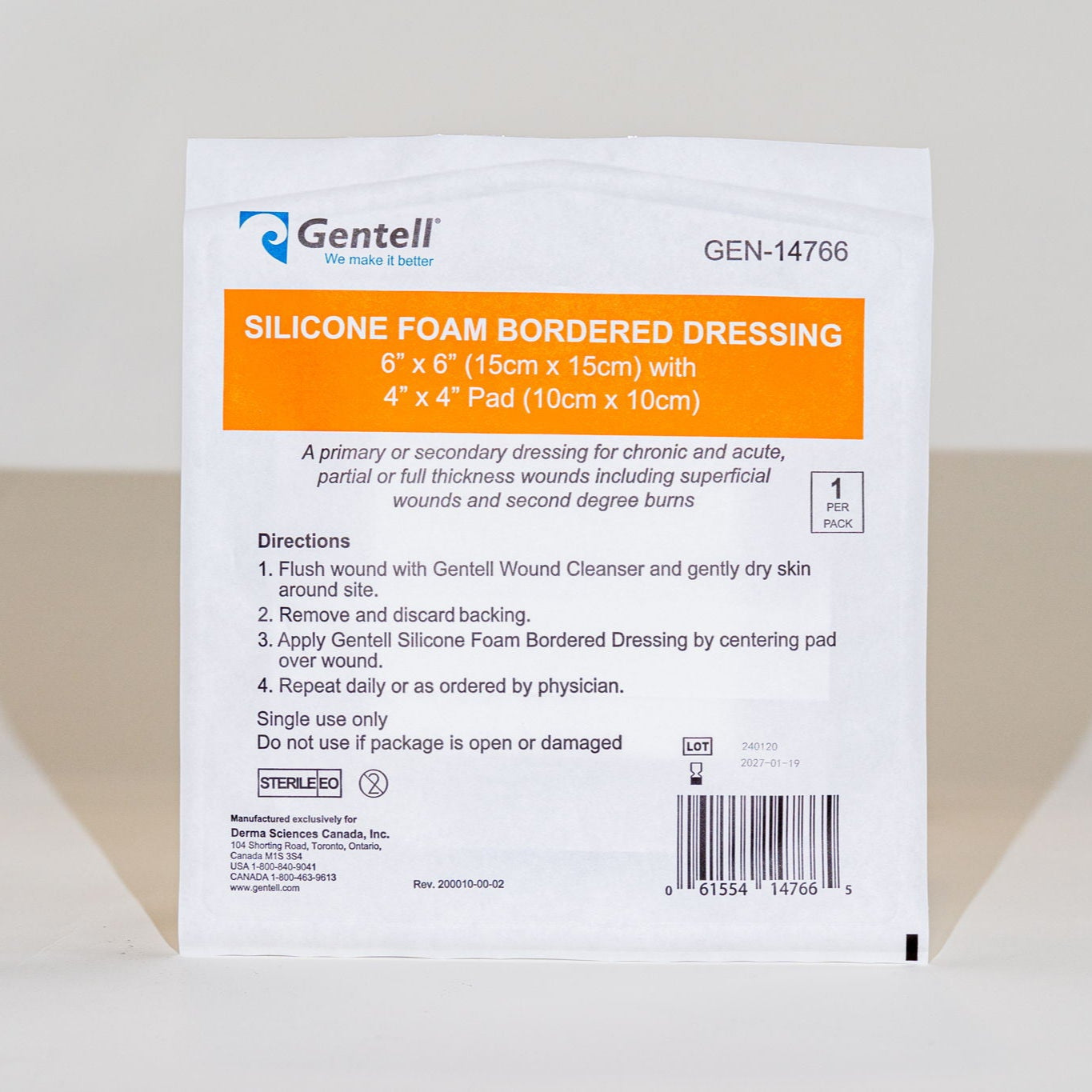 Silicone Foam Bordered Dressings 6