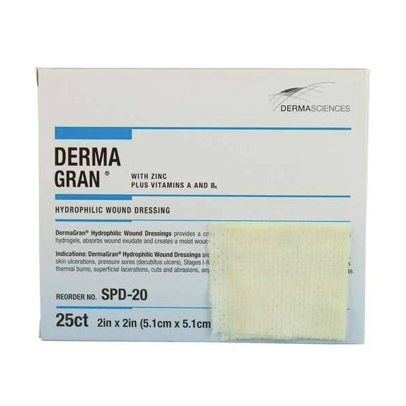 hydrophilic wound dressing Dermagran B Dressings 2